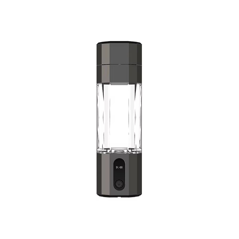 2025 New Upgrade 10000PPB Hydrogen Water Bottle Seven Colorful Light Hydrogen Water Generator with Pressure Relief Valve