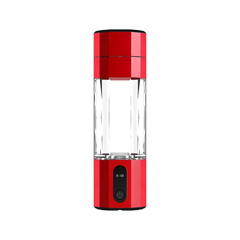 2025 New Upgrade 10000PPB Hydrogen Water Bottle Seven Colorful Light Hydrogen Water Generator with Pressure Relief Valve