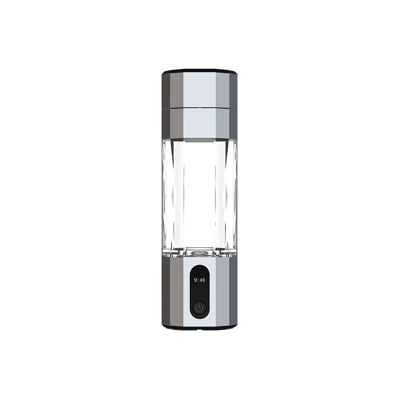2025 New Upgrade 10000PPB Hydrogen Water Bottle Seven Colorful Light Hydrogen Water Generator with Pressure Relief Valve