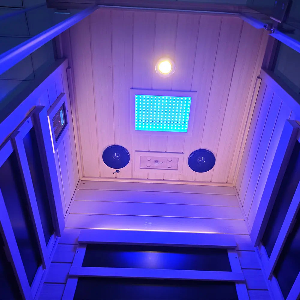 Wizzisaunas S01 Full Spectrum 1-Person Infrared Sauna