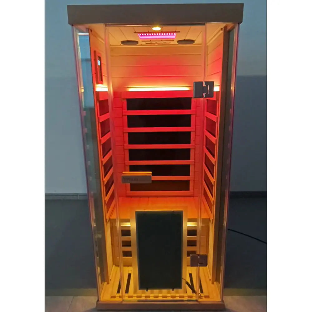 Wizzisaunas S01 Full Spectrum 1-Person Infrared Sauna