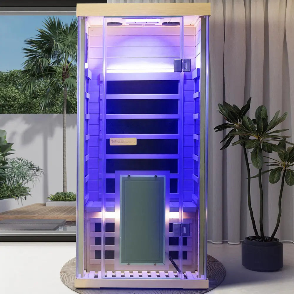 Wizzisaunas S01 Full Spectrum 1-Person Infrared Sauna