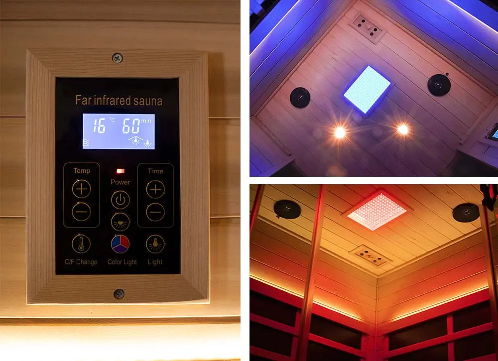 Wizzisaunas S07 Full Spectrum 2-3 Person Infrared Sauna